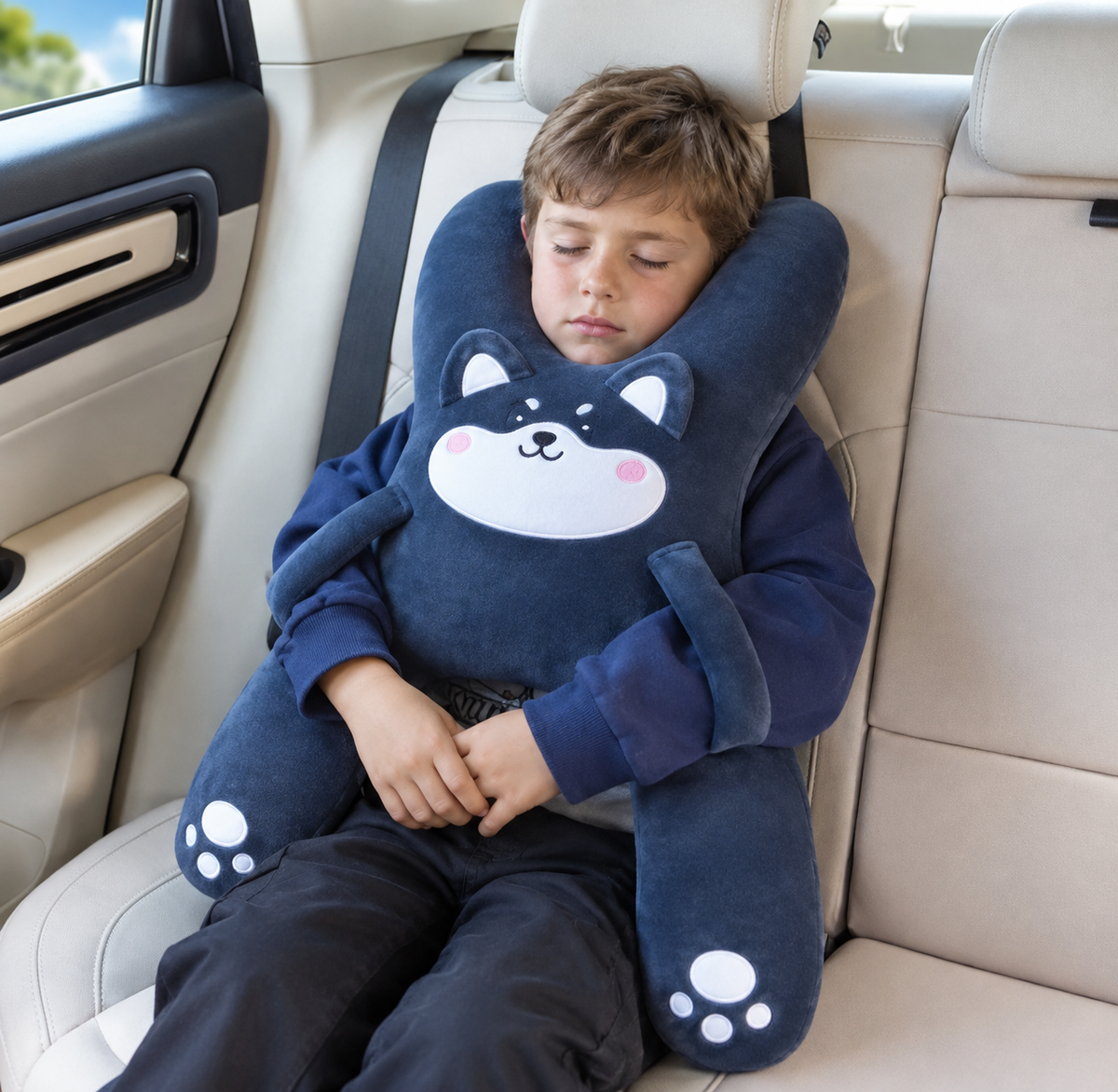 Almohada de Viaje que Abraza y Protege